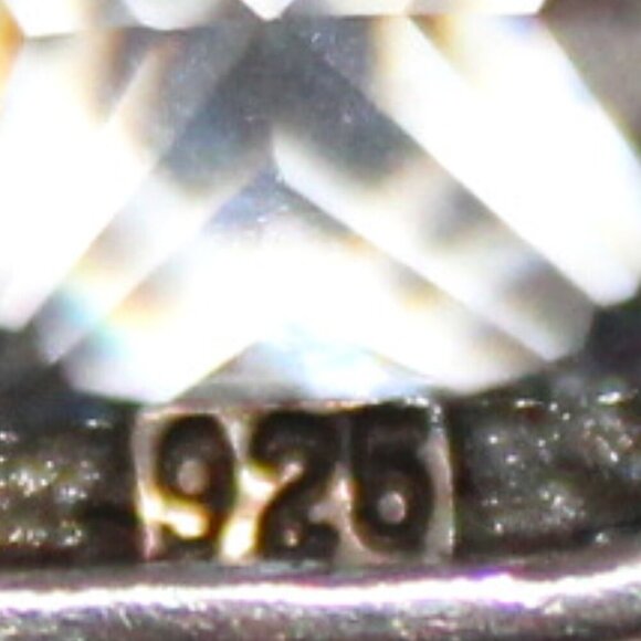 Sterling Silver Cubic Zirconia Snake Chain Necklace 12 Grams - Picture 6 of 7